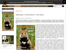 Tablet Screenshot of magazyn.salamandra.org.pl